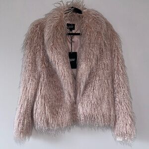 BNWT LaMarque Faux Fur Coat